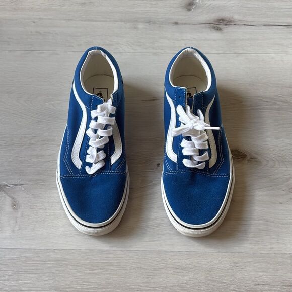 Vans Old‎ Skool Shoe men’s size 9 Women’s 10.5 Imperial blue NWT in box - Picture 8 of 11